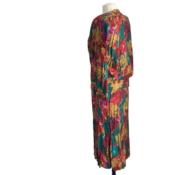 VINTAGE JO HARDIN Skirt Set Womens Sz 10 Floral Print Cottagecore - Picture 4 of 8